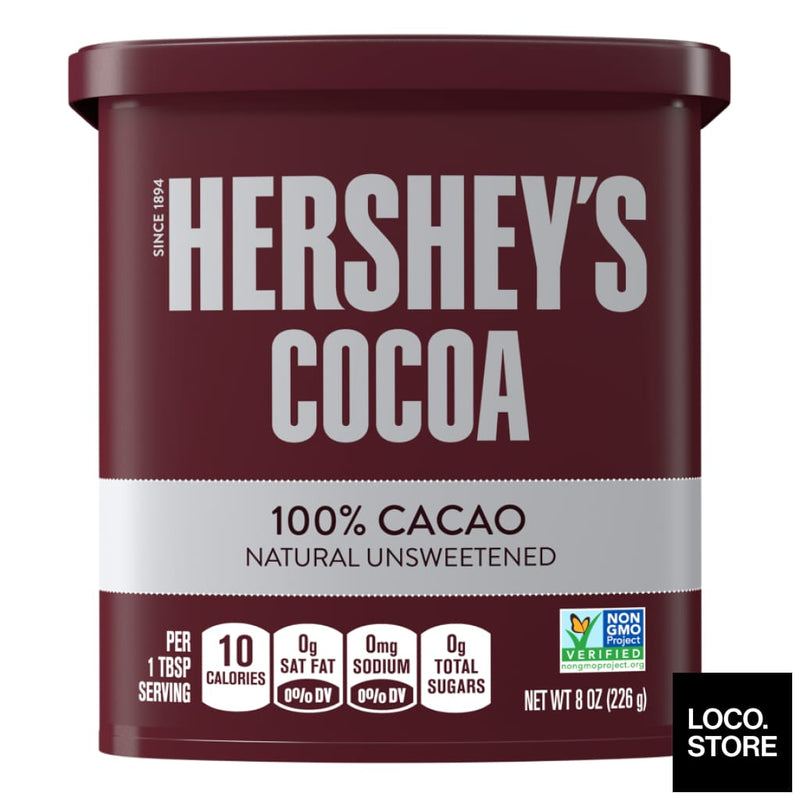 Hersheys Cocoa Powder Unsweetened 226g - Cooking & Baking