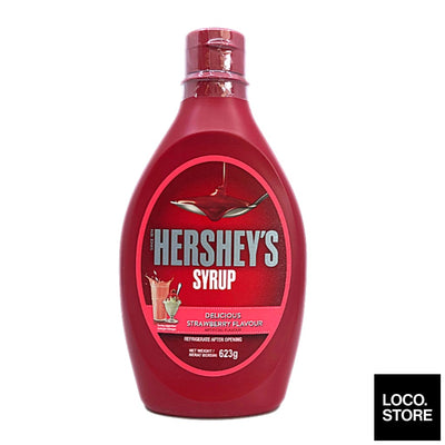 Hersheys Syrup Strawberry 623G - Spreads & Sweeteners
