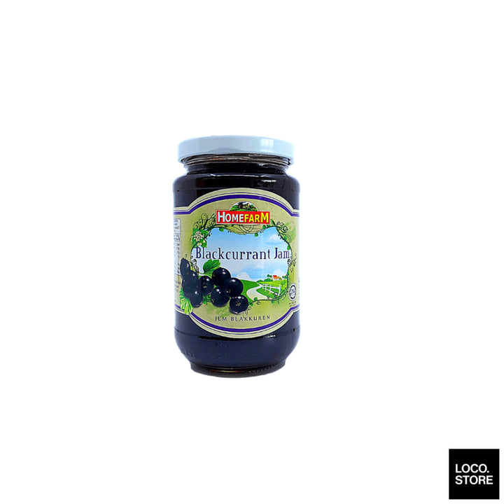 Homefarm Jam 450G Blackcurrant - Spreads & Sweeteners