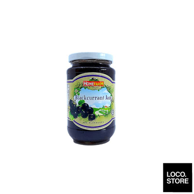 Homefarm Jam 450G Blackcurrant - Spreads & Sweeteners