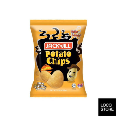 Jack N Jill Potato Chips Bbq 60g - Snacks
