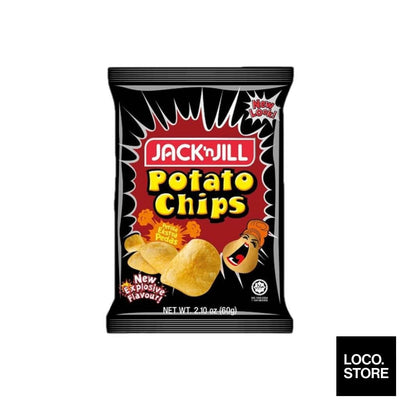 Jack N Jill Potato Chips Extra Hot & Spicy 60g - Snacks