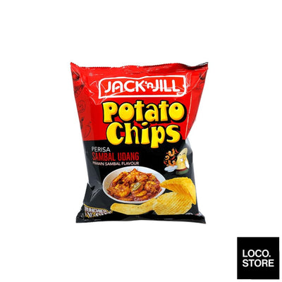 Jack N Jill Potato Chips Sambal Udang 60g - Snacks