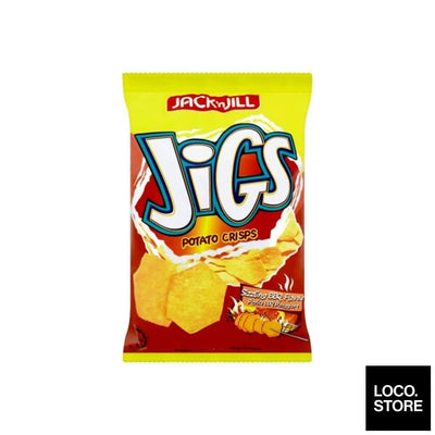 Jigs Potato Crisps Sizzling Bbq 65g - Snacks