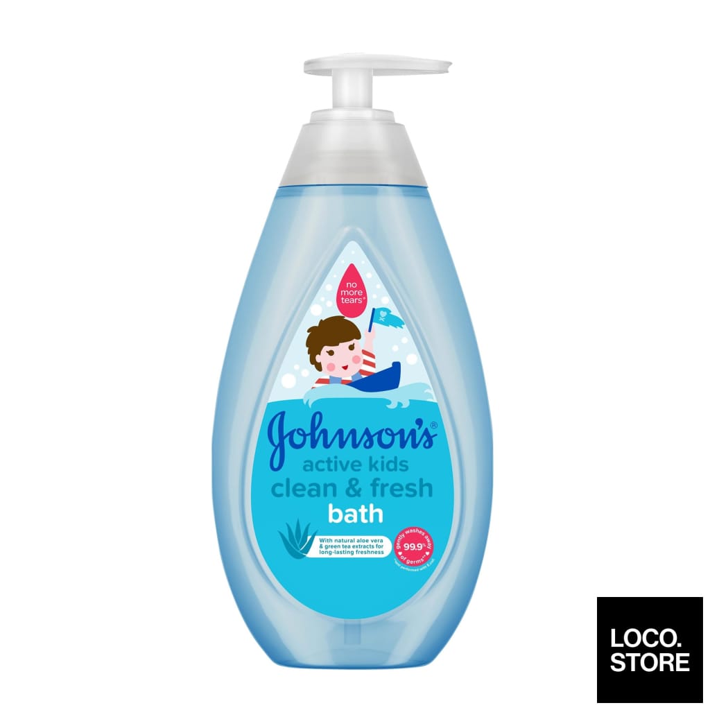 Johnsons Active Kids Clean & Fresh Bath 500ml - Baby & Child