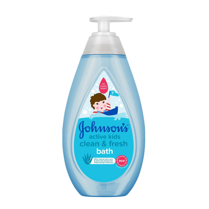 Johnsons Active Kids Clean & Fresh Bath 500ml - Baby & Child