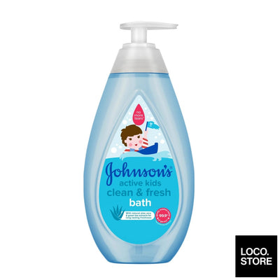 Johnsons Active Kids Clean & Fresh Bath 500ml - Baby & Child