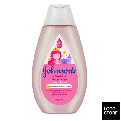 Johnsons Active Kids Shiny Drops Conditioner 200ml - Baby & 