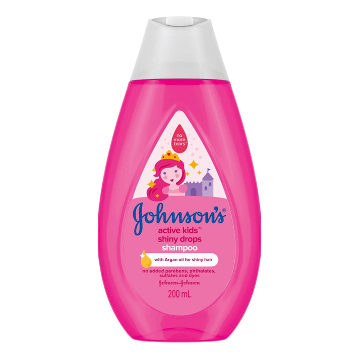 Johnsons Active Kids Shiny Drops Shampoo 200ml - Baby & 