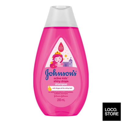 Johnsons Active Kids Shiny Drops Shampoo 200ml - Baby & 