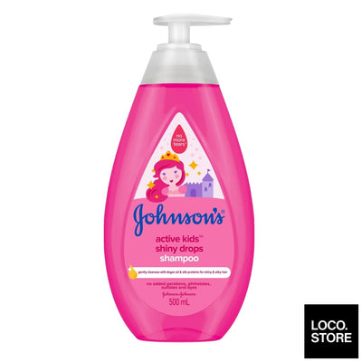 Johnsons Active Kids Shiny Drops Shampoo 500ml - Baby & 