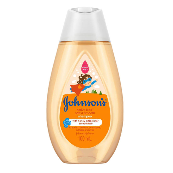 Johnsons Active Kids Soft & Smooth Shampoo 100ml - Baby & 