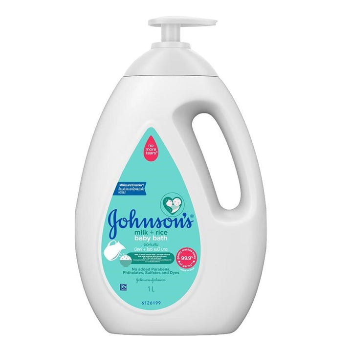 Johnsons Baby Bath Milk + Rice 1000ml - Baby & Child