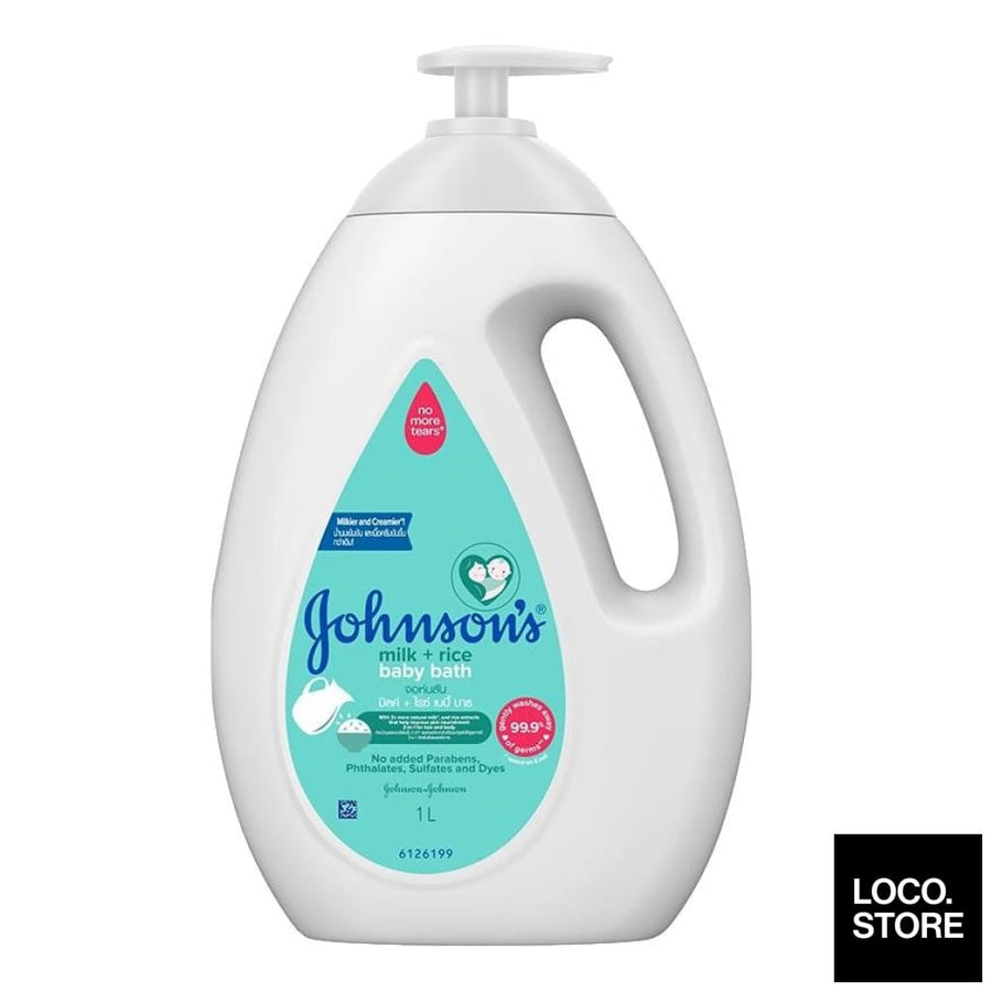 Johnsons Baby Bath Milk + Rice 1000ml - Baby & Child