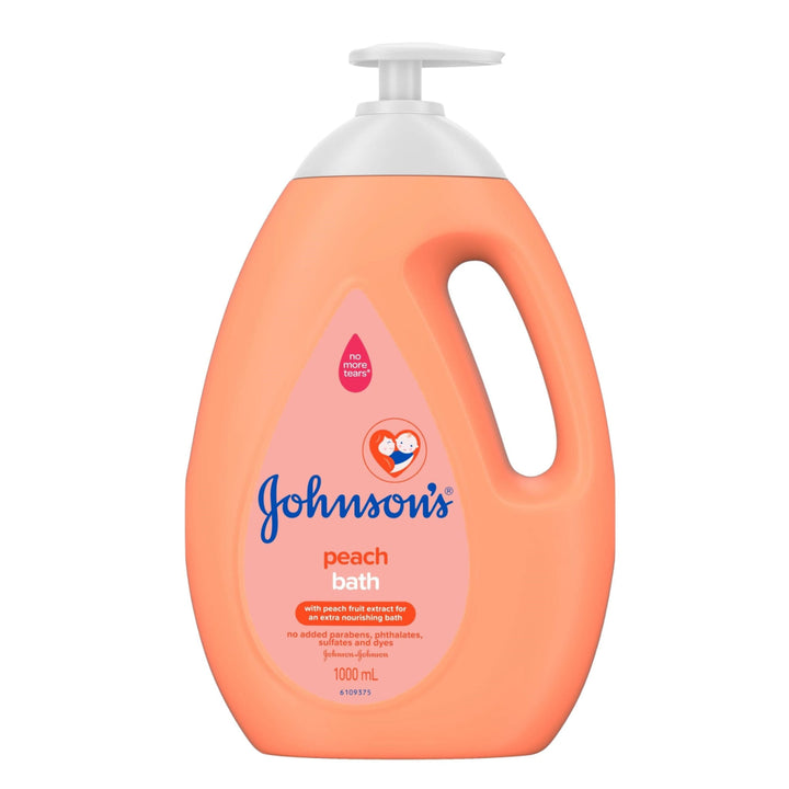 Johnsons Baby Bath Peach 1000ml - Baby & Child