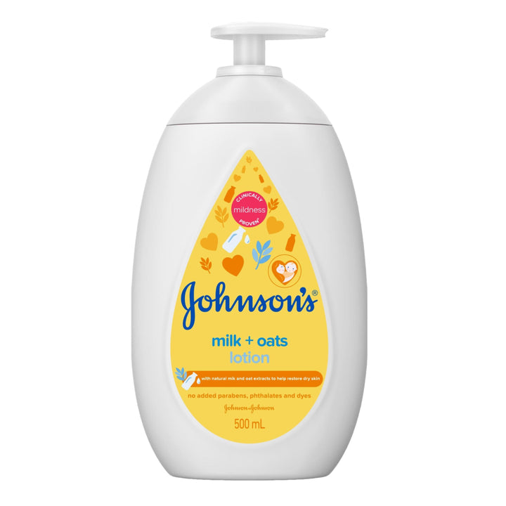 Johnsons Baby Lotion Milk + Oat 500ml - Baby & Child