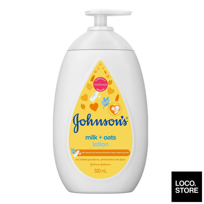 Johnsons Baby Lotion Milk + Oat 500ml - Baby & Child
