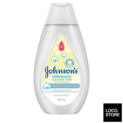 Johnsons Cottontouch Top To Toe Bath 200ml - Baby & Child