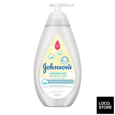 Johnsons Cottontouch Top To Toe Bath 500ml - Baby & Child
