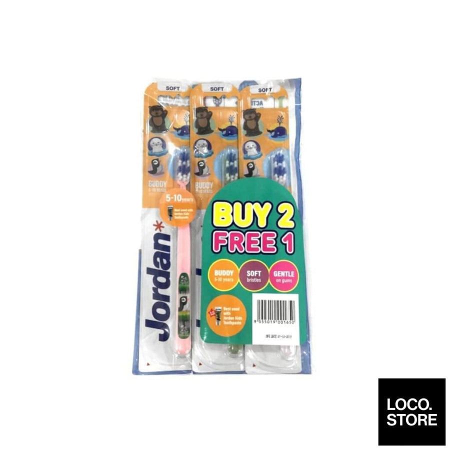 Jordan Buddy 5-10 Soft 2 + 1 free - Oral Hygiene