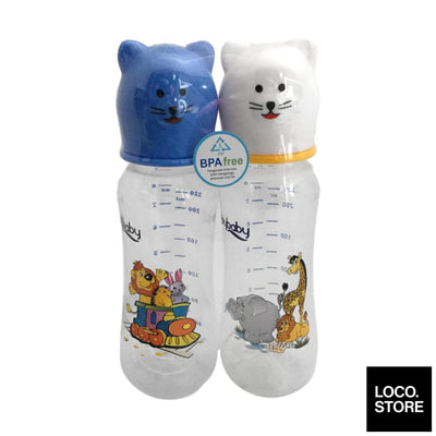 Joybaby Bottle Value Pack Streamlined 240ml X 2 Cat Hood - 