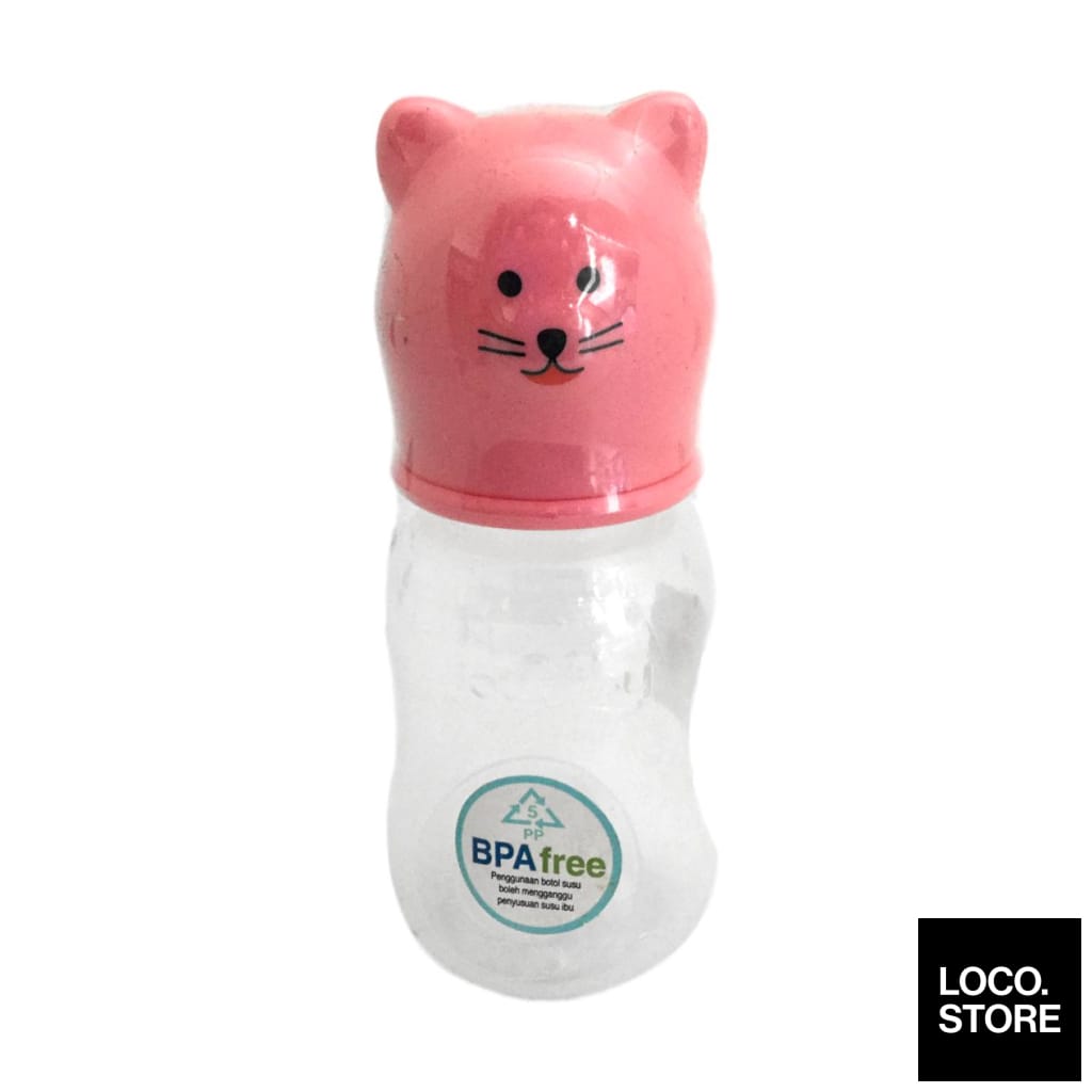 Joybaby Feeding Bottle Streamlined 120ml Cat Hood - Baby & 