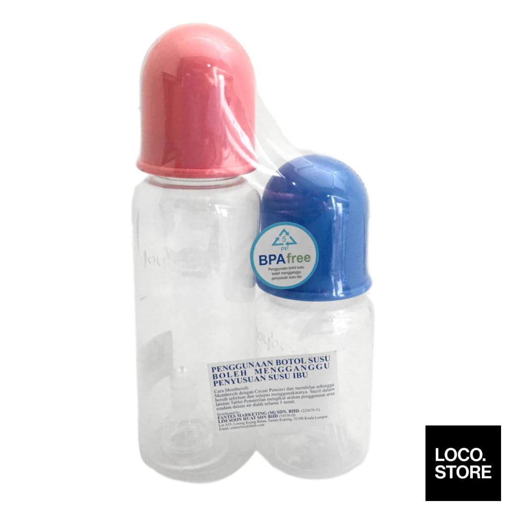 Joybaby Feeding Bottle Value Pack Round 240ml + 120ml - Baby