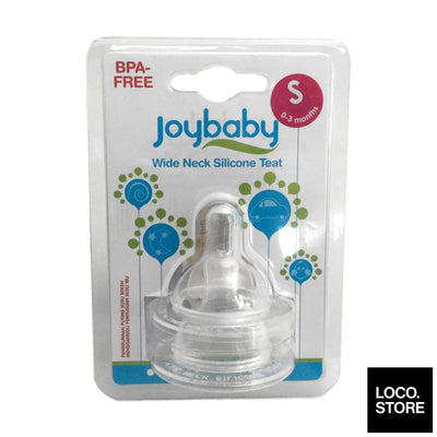 Joybaby Nipple Teat W/Neck Various Sizes - S - Baby & Child