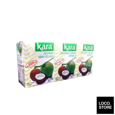 Kara Coconut Cream 200ml X 3 - Cooking & Baking