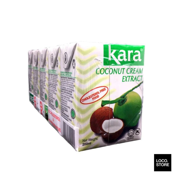 Kara Coconut Cream 200ml X 5 - Cooking & Baking