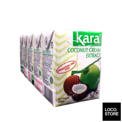 Kara Coconut Cream 200ml X 5 - Cooking & Baking