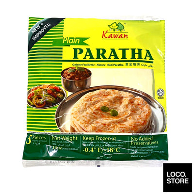 Kawan Paratha Plain 400g - Frozen Foods