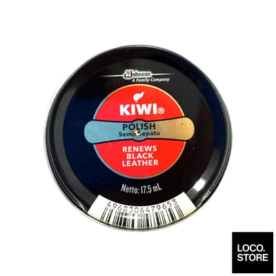 Kiwi Paste Shoe Polish Black 17.5ml - Household