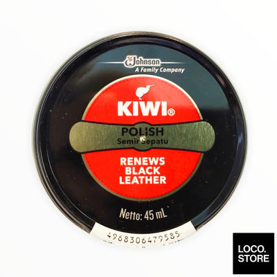 Kiwi Paste Shoe Polish Black 45ml - Household