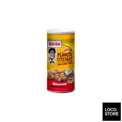 Koh Kae Peanut Coconut Flavour Coated 180g (Can) - Snacks