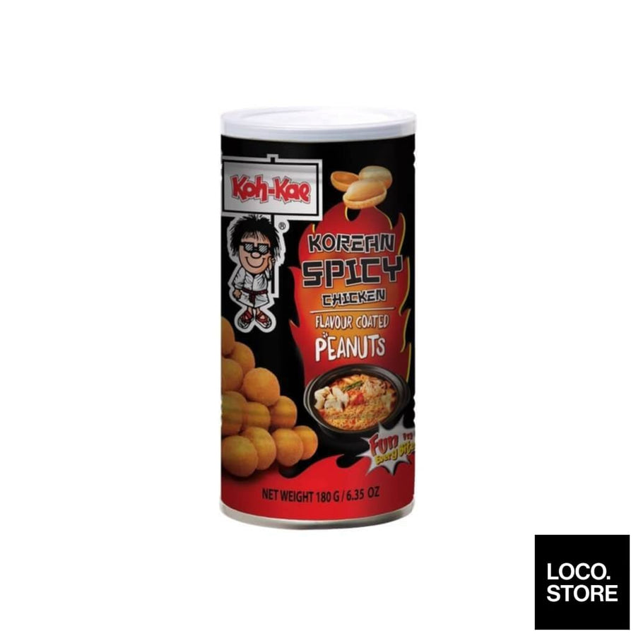 Koh Kae Peanut Korean Spicy Chicken 180g (Can) - Snacks