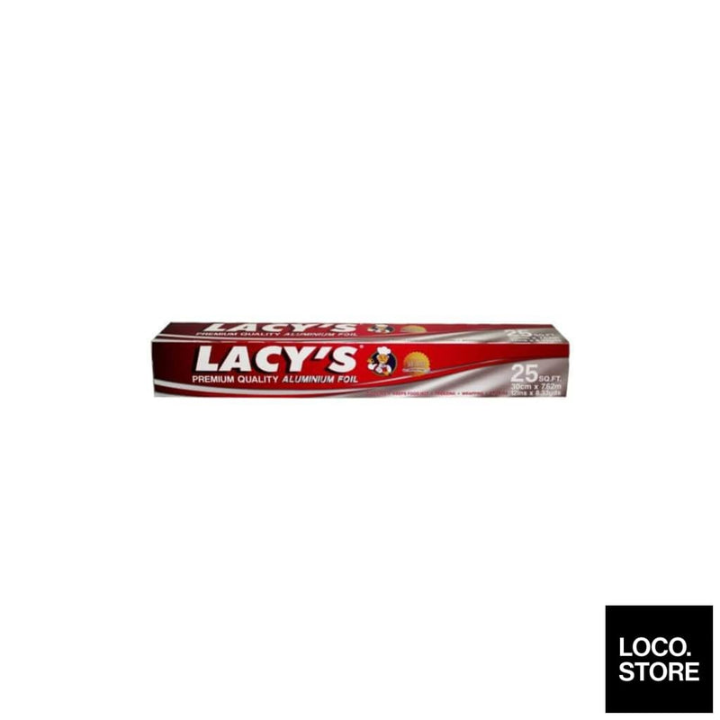 Lacy’s Aluminium Foil 25sf - Household