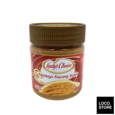 Ladys Choice Peanut Butter Chunky 340g - Spreads & 