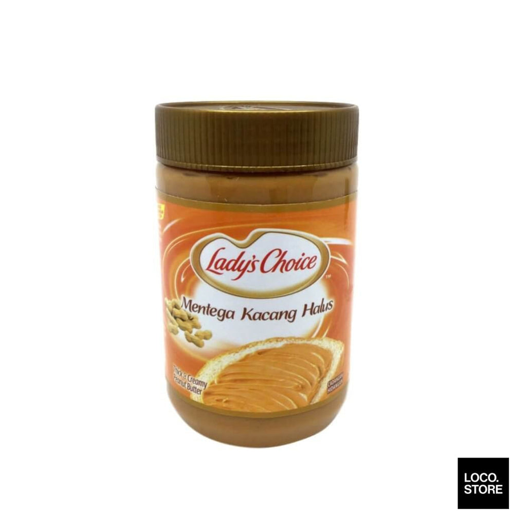 Ladys Choice Peanut Butter Creamy 500g - Spreads & 
