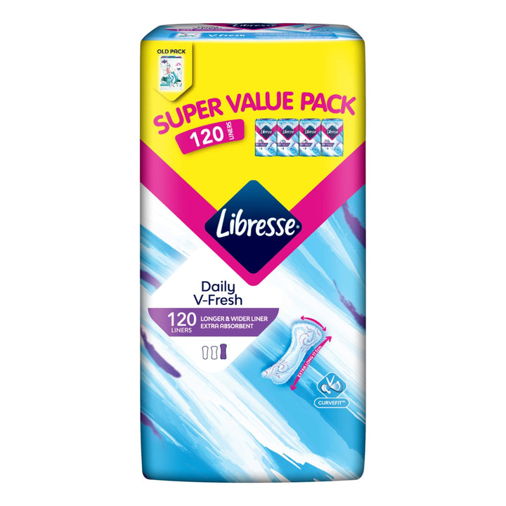 Libresse LWSlimPL 17.5cm 120s Super Value Pack - Health & 