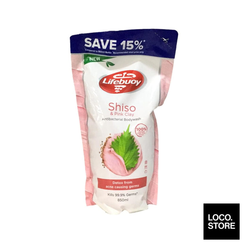Lifebuoy Body Wash Pink Clay Refill 850ml - Bath & Body