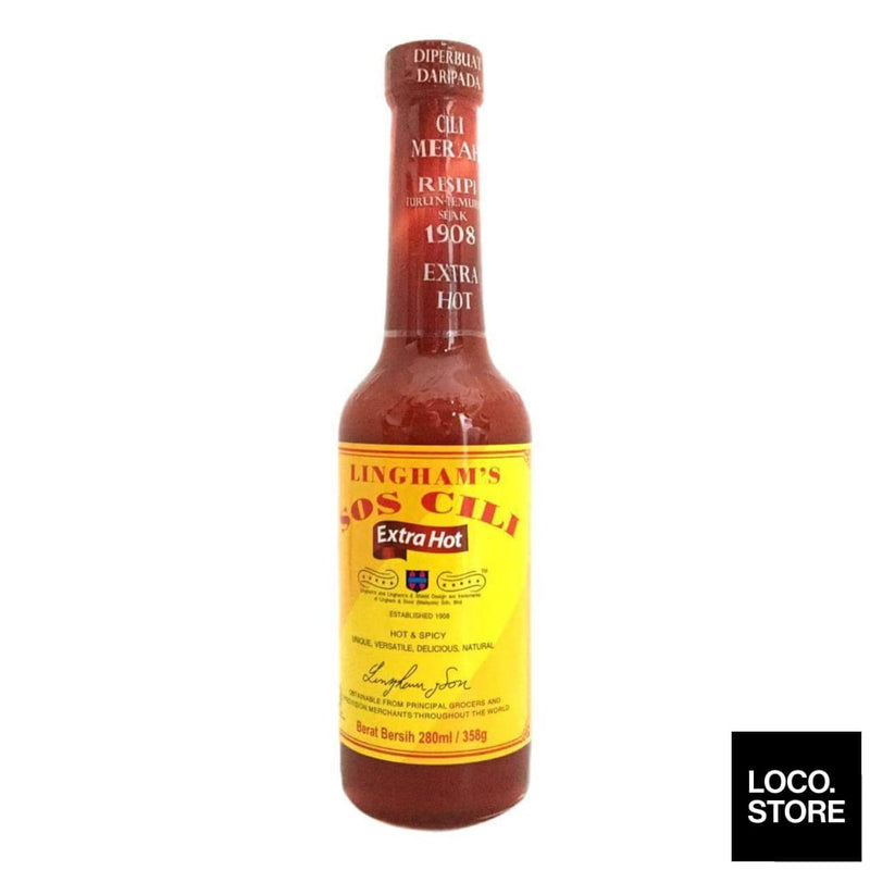 Lingham’s Chili Sauce Extra Hot 358G - Cooking & Baking