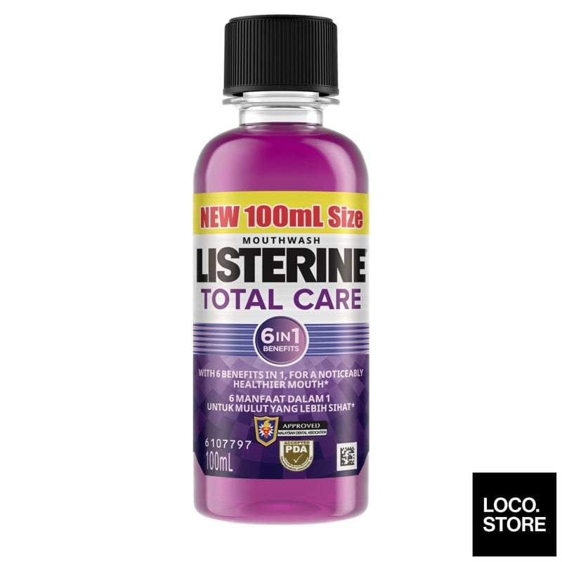 Listerine Mouth Wash Total Care 100ml - Health & Wellness