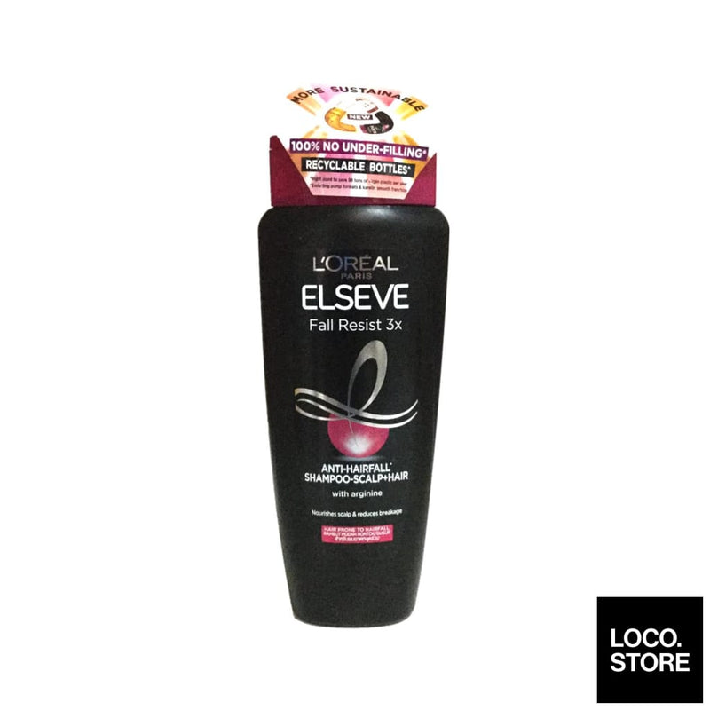 LOreal Elseve Fall Resist 3X Shampoo 280ml - Hair Care