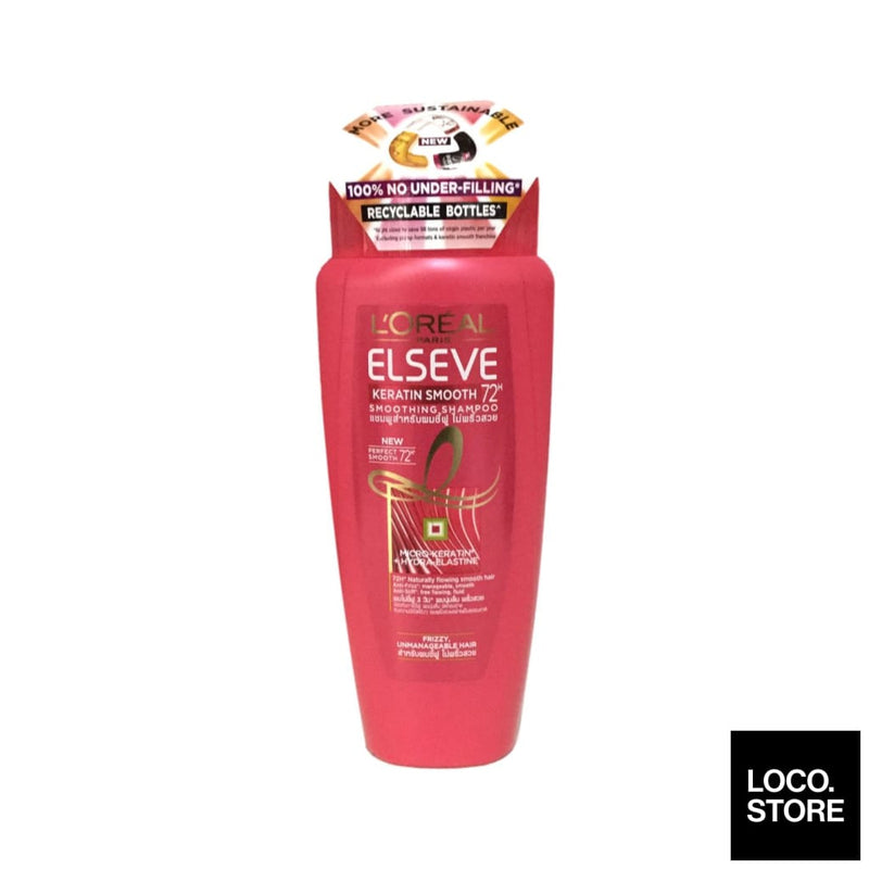 LOreal Elseve Keratin Smooth Shampoo 280ml - Hair Care