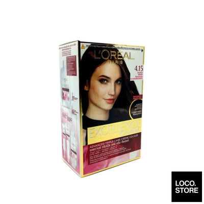 L’Oreal Excellence Hair Color No 4.15 Frosted Brown - Hair 