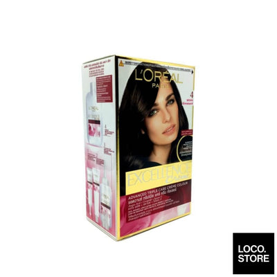 L’Oreal Excellence Hair Color No.4 Brown - Hair Care