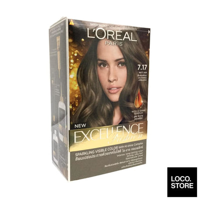 L’Oreal Paris Excellence Matt Ash Hair Colour Cream 7.17 -