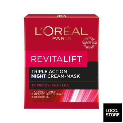 Loreal Paris Revitalift Laser Triple Action Night Cream 50