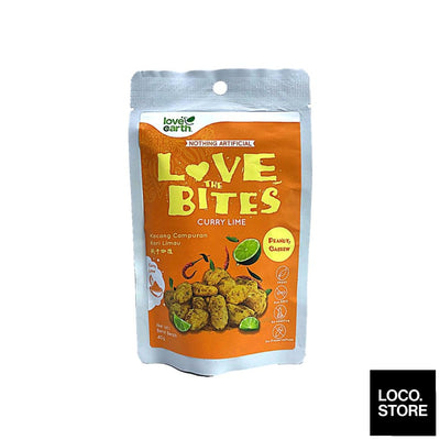 Love Earth Bites Curry Lime 40g - Snacks